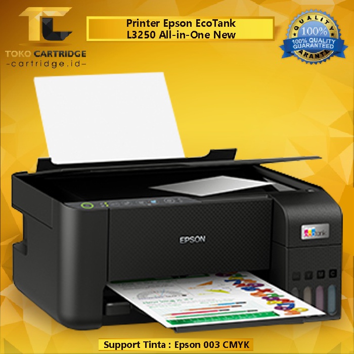 Printer Epson EcoTank L3250 WiFi All-in-One (Print - Scan - Copy) New, Pengganti Epson L3150