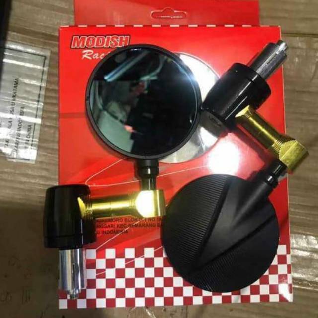 SPION JALU SPION BULAT CNC BAR END NMAX/AEROX/PCX/CB150R [S0015]
