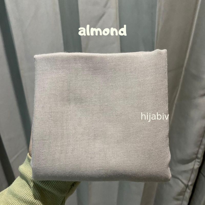 SEGI EMPAT PARIS PREMIUM FINISHING JAHIT TEPI ANTI LETOY (FREE POUCH)-PREMIUM ALMOND