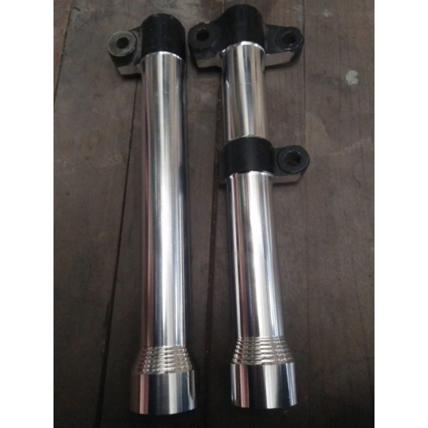bottom tabung skok depan mio sporty original bubut cnc