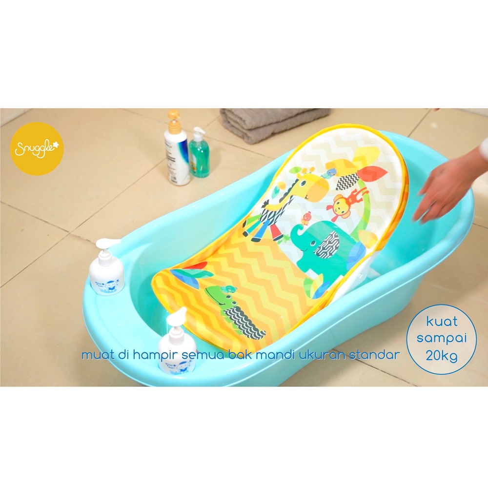 Snuggle Super Baby Bather by Crown Dudukan Sandaran Mandi Bayi