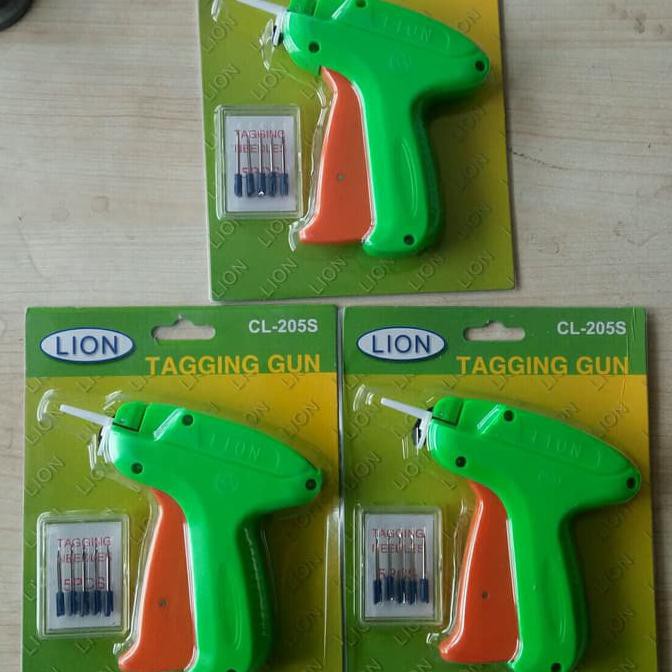 

Ready Stok - Tag Gun Merek Lion Premium Dgn Bonus Isi Jarum (Paket)