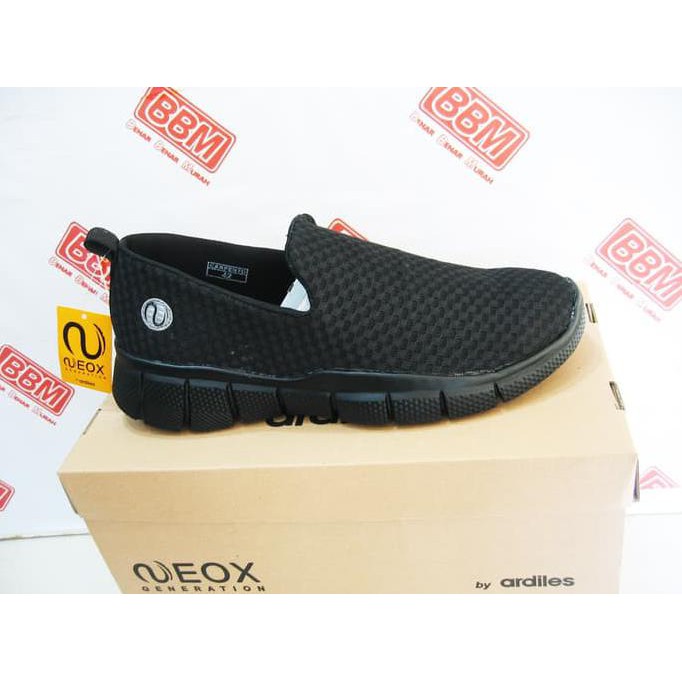 Sale Ardiles Neox Carpento - Sepatu Pria Santai Kerja - Hitam Terbaru