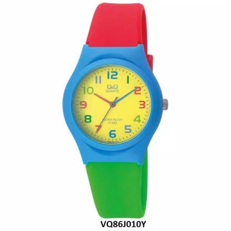 Q&amp;Q QQ QNQ VQ86J VQ86 ORIGINAL ORI COLOUR SERIES Ready Stock Jam Tangan Anti Air Bergaransi