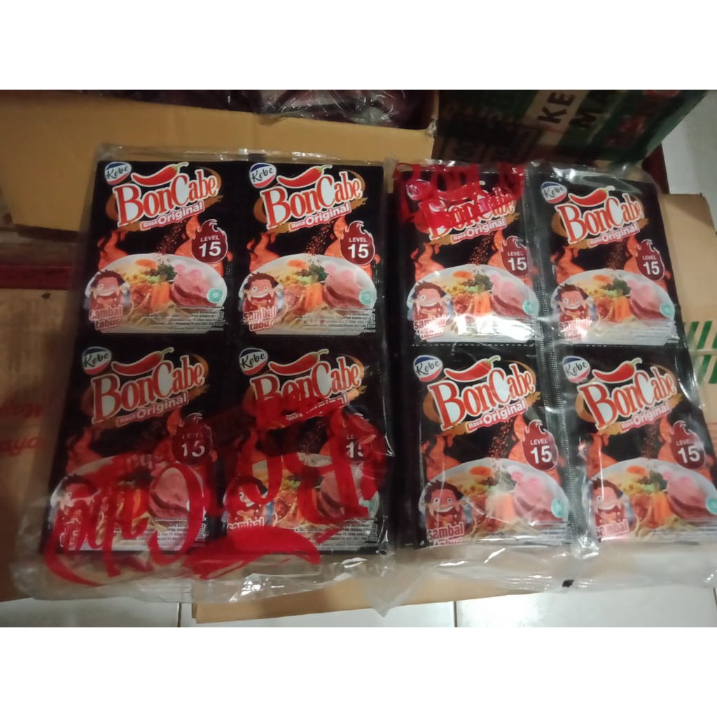 

Kobe Bon Cabe Level 15 | Level 30 Isi 24 Pcs / Pack