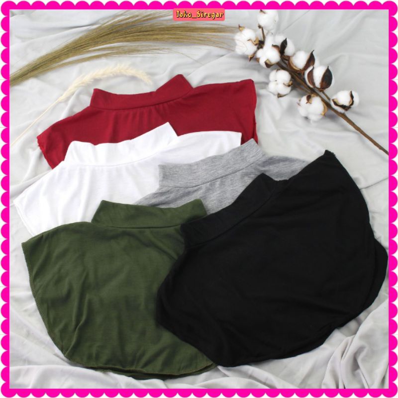 MANSET LEHER / DALEMAN HIJAB Terlaris bahan kaos Spandex All Size fit to XL