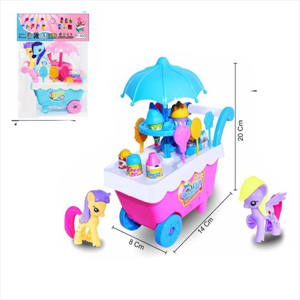 Mainan Gerobak Es Krim/ Ice  Cream Stroller 2Pony 503 JSP