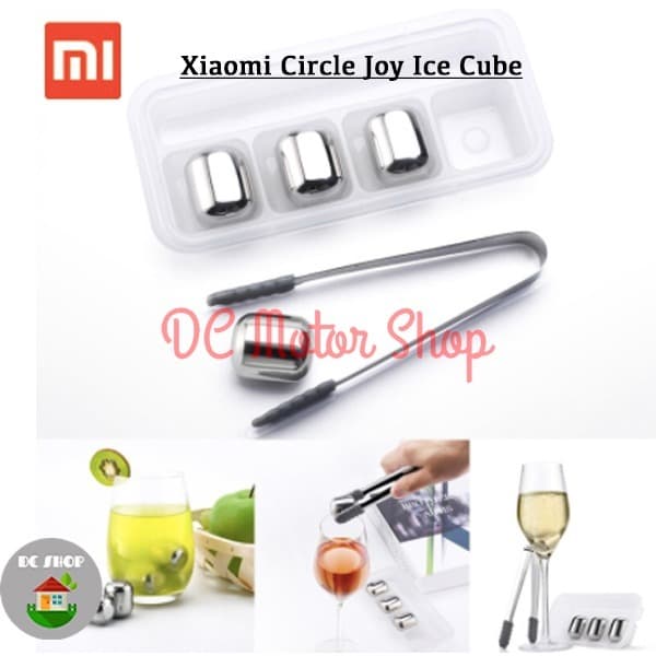 TERBARU XIAOMI MIJIA CIRCLE JOY ICE CUBE CUBES STAINLESS 304/ES BATU STAINLESS