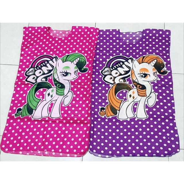 Daster midi motif kartun