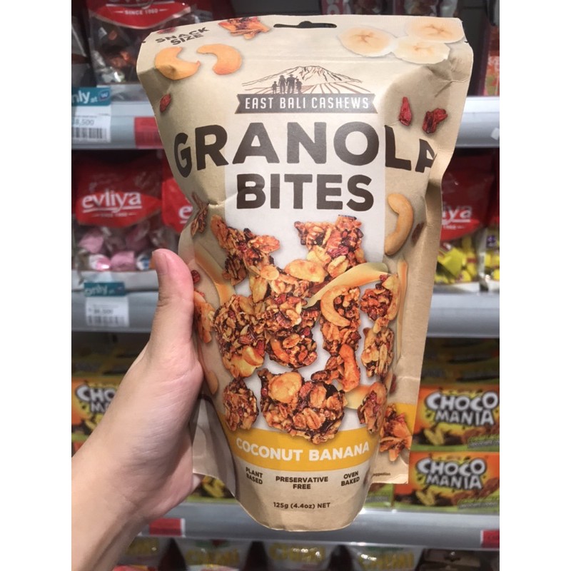 

Granola Bites 125gr