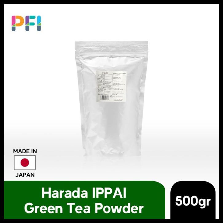 

Harada Ippai Premium 100% Green Tea Powder Asli Japan 500 Gr Teh Hijau