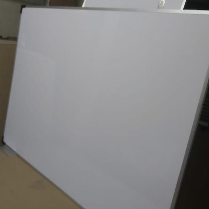 

whiteboard gantung 80 x 120 cm nonmagnet