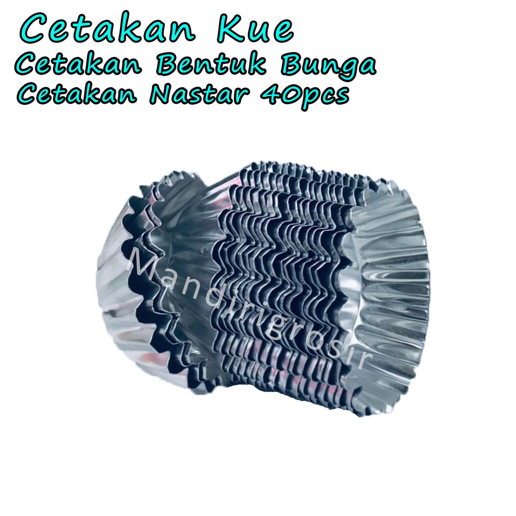 Cetakan Bentuk Bunga *Cetakan * Cetakan Kue * 20pcs