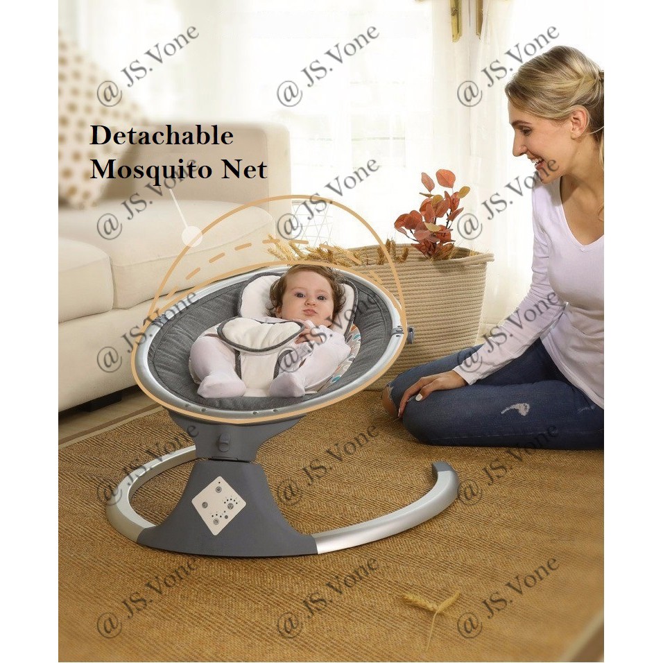 Nevi Baby Electric Rocking Swing Bouncer / Ayunan Bayi Elektrik - S005