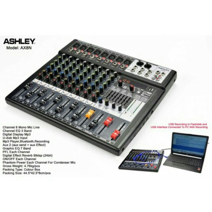 ashley mixer ax8n terbaru