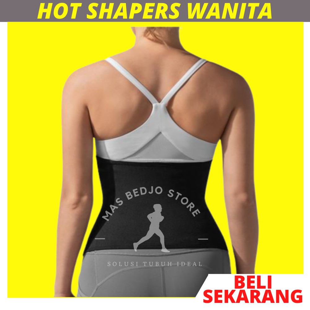 Korset Pelangsing Perut Buncit Neotex Hot Shapers Pengecil Perut Olahraga Stagen Pria Wanita ZZ01