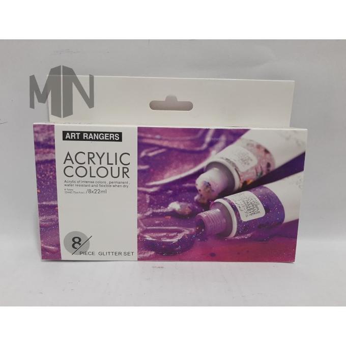

TERBARU Cat Akrilik / Art Ranger Acrylic Color Glitter 8x22ml / 8 Warna/CAT AKRILIK SET/CAT AKRILIK SET 24 WARNA/CAT AKRILIK PASTEL/CAT AIR/CAT AIR LUKIS SET/CAT AIR GIOTTO/KUAS LUKIS 1 SET/KUAS LUKIS KECIL/KUAS LUKIS LENGKAP/KANVAS LUKIS/KANVAS LUKIS