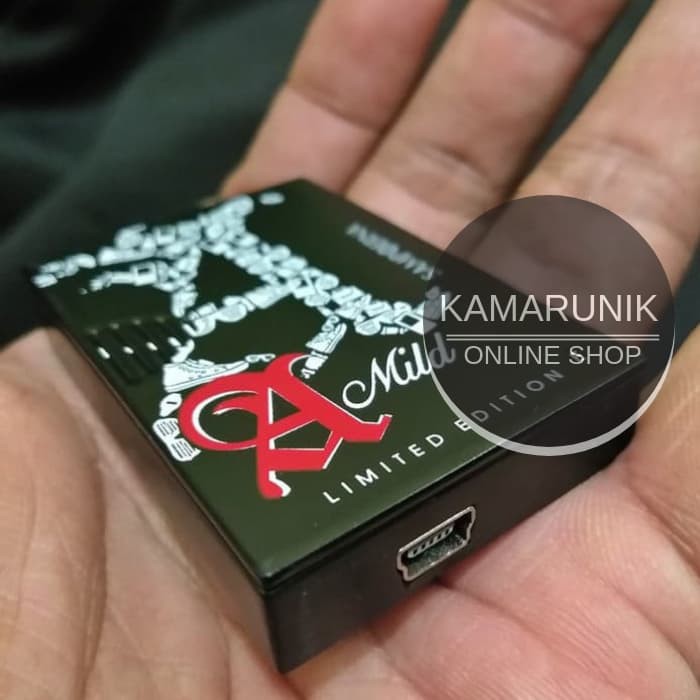Terbaru Laris! KOREK USB CAS ELEKTRIK BRAND ROK0K A MILD HITAM PCU 2133-22 Murah!