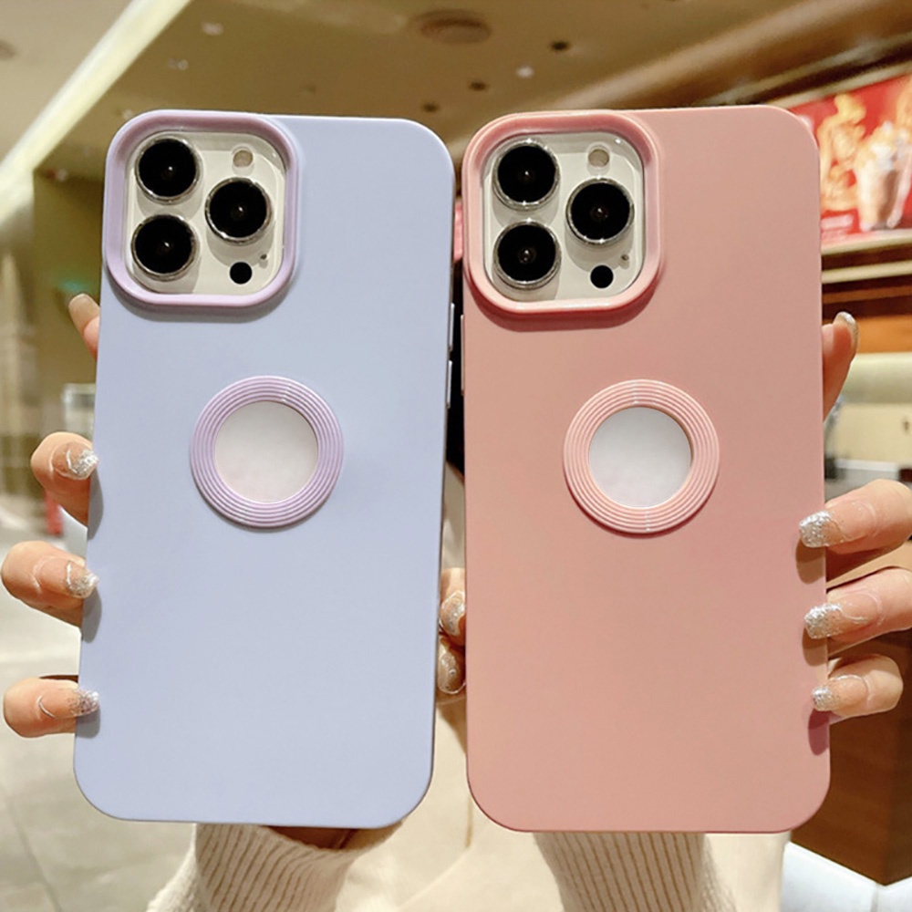 3 in 1 Soft Case Silikon Warna Permen Untuk iPhone 13 12 11 Pro MAX XS MAX XR X 6 7 8 Plus 2 3