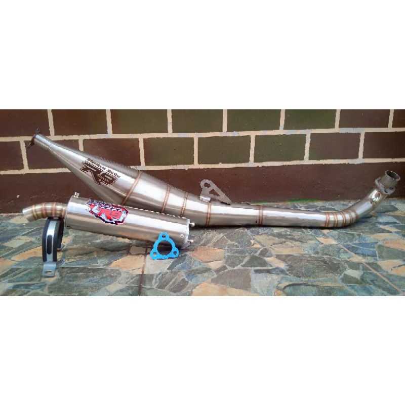 KNALPOT FiZR F1ZR FORCE1 Fiz - KNALPOT FIZR STAINLESS - KNALPOT fiz R  R9