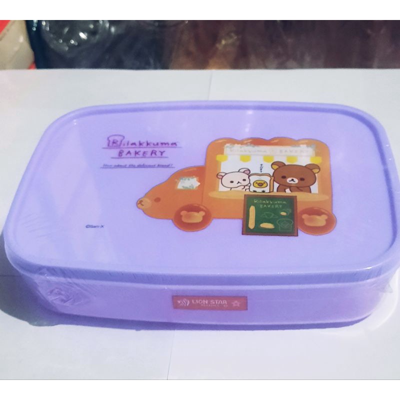 Tempat makan lionstar BC-9 japan sealware / ompreng makan anak /wadah makan foodgrade SNI