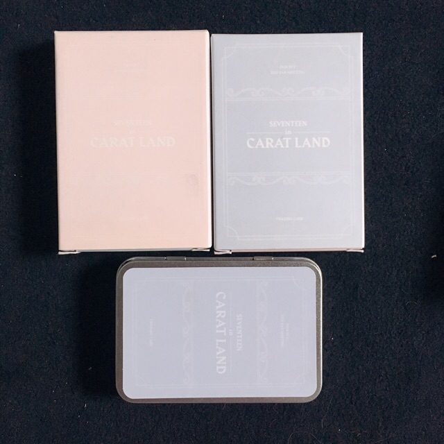 [READY] Photocard Caratland 2018 Set B Seventeen blue version vers svt photocard pc tc trading card