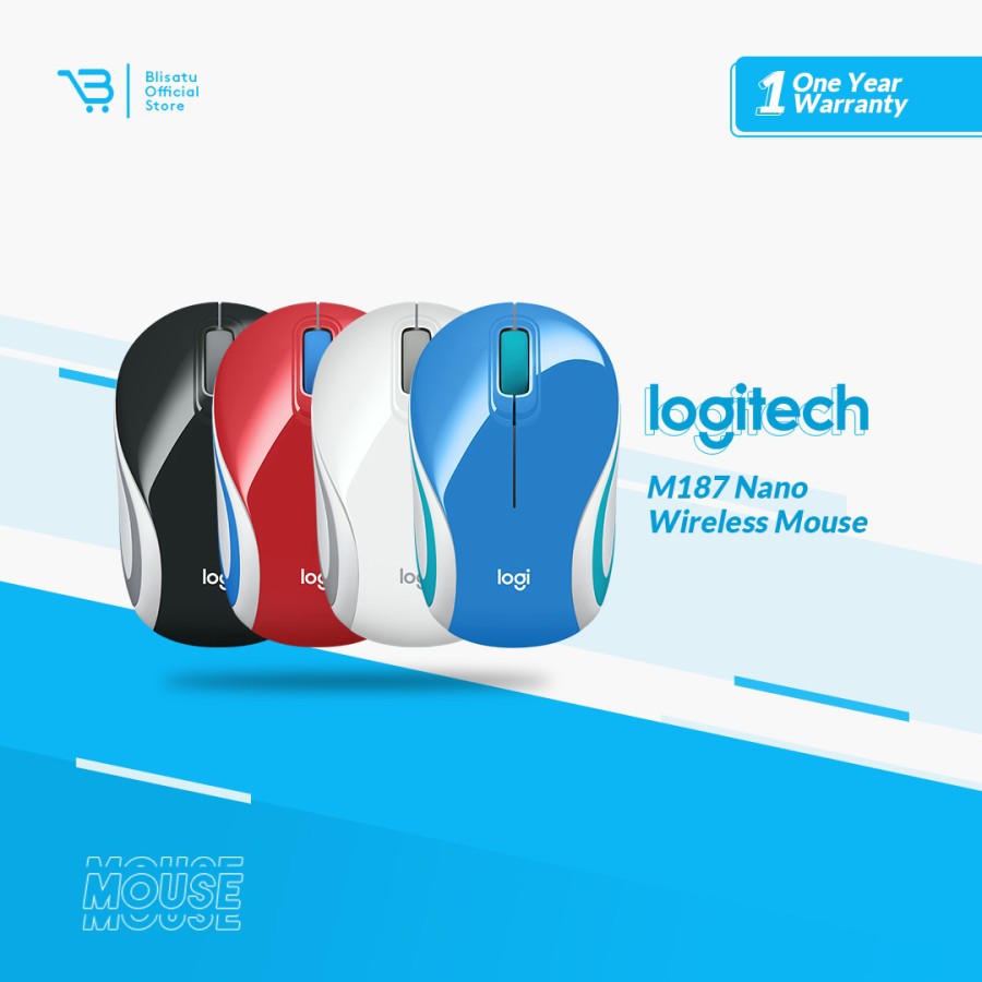 Logitech m187 Wireless Mini Mouse