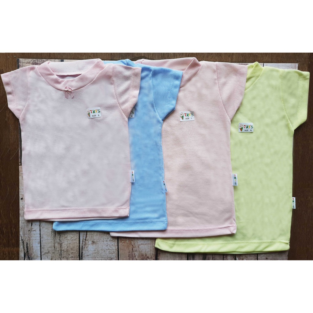 

OBLONG TRIS WARNA 1/2 LUSIN