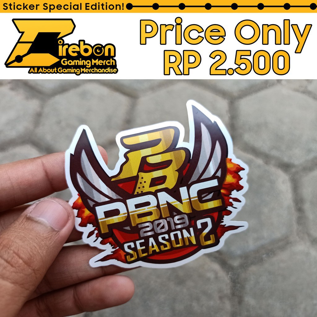 

(PROMO) Sticker Stiker PBNC 2019 Point Blank National Championship Season 2 Official -Hyna Sticker