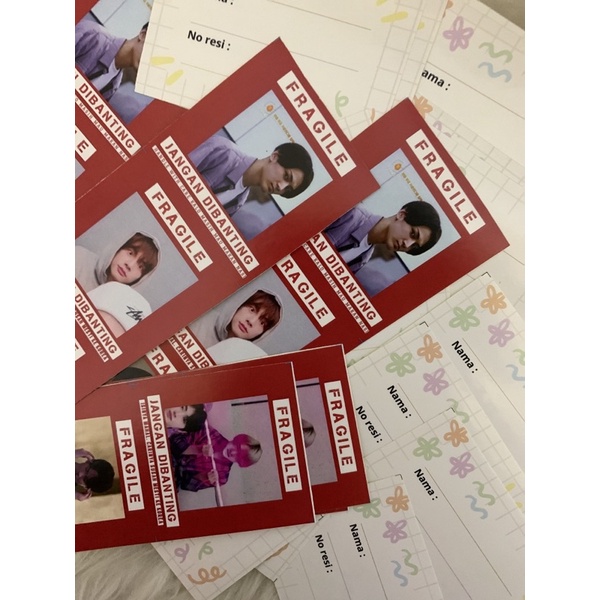 

STICKER/STIKER FRAGILE KPOP ENHYPEN - STIKER RESI PAKET