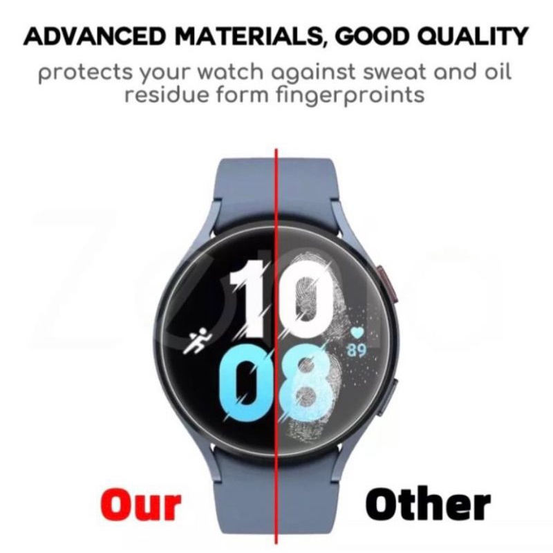 Samsung Galaxy Watch 5 40mm 44mm Watch 5 Pro 45mm Anti Gores Hydrogel Full Screen Gel/Jelly