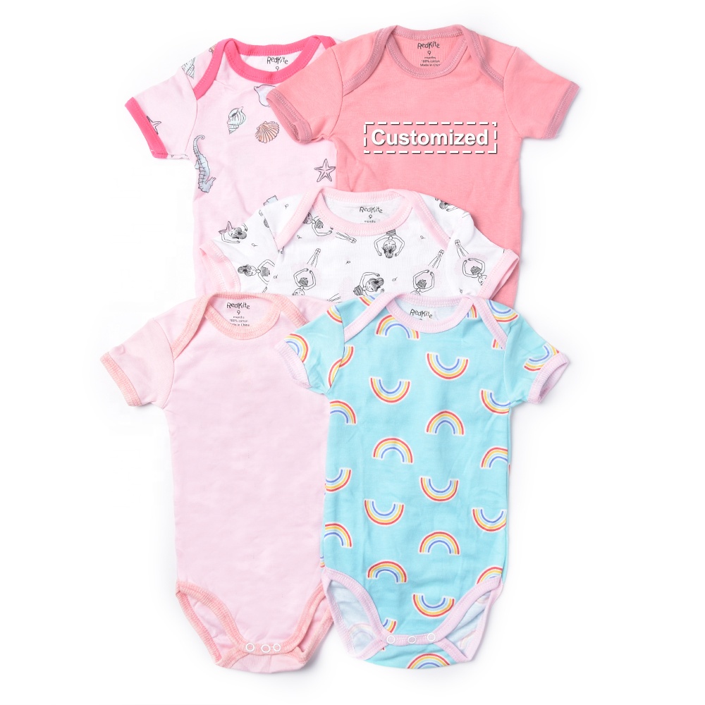 Carter Jumper Bayi Perempuan Lengan Pendek isi 5 Pcs P019