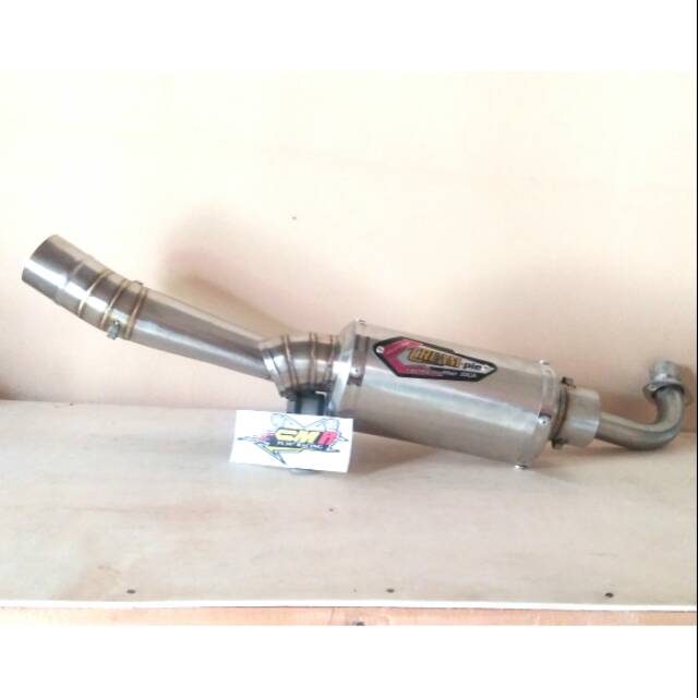 Knalpot Racing Crempie Trioval  Jupiter Z Vega R