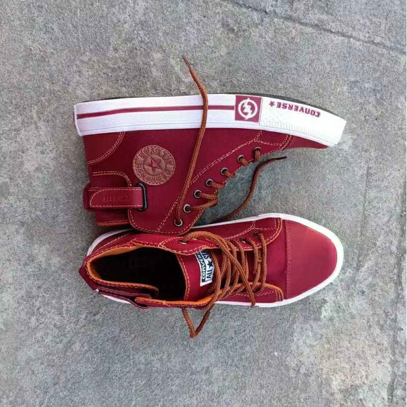 Convers boots sliwer timbul sepatu pria terbaru size 39-43