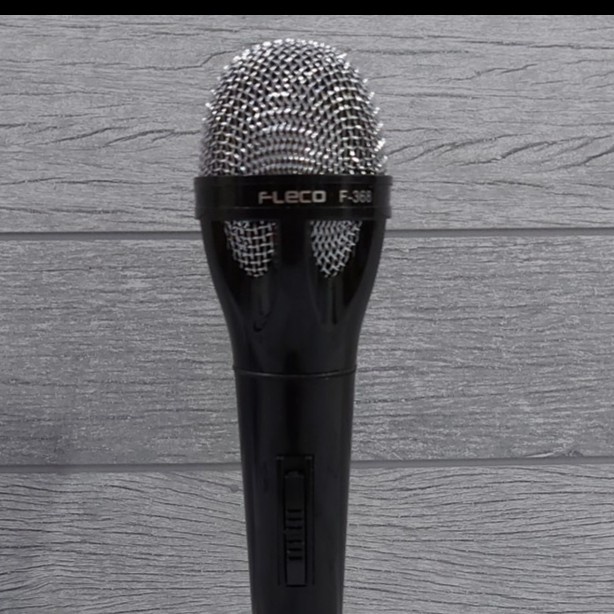 COD MIC KABEL MICROPHONE FLECO F-368 / MIC KARAOKE / MIC LEGENDARY VOKAL MICROPHONE FLECO F-368 TERBARU