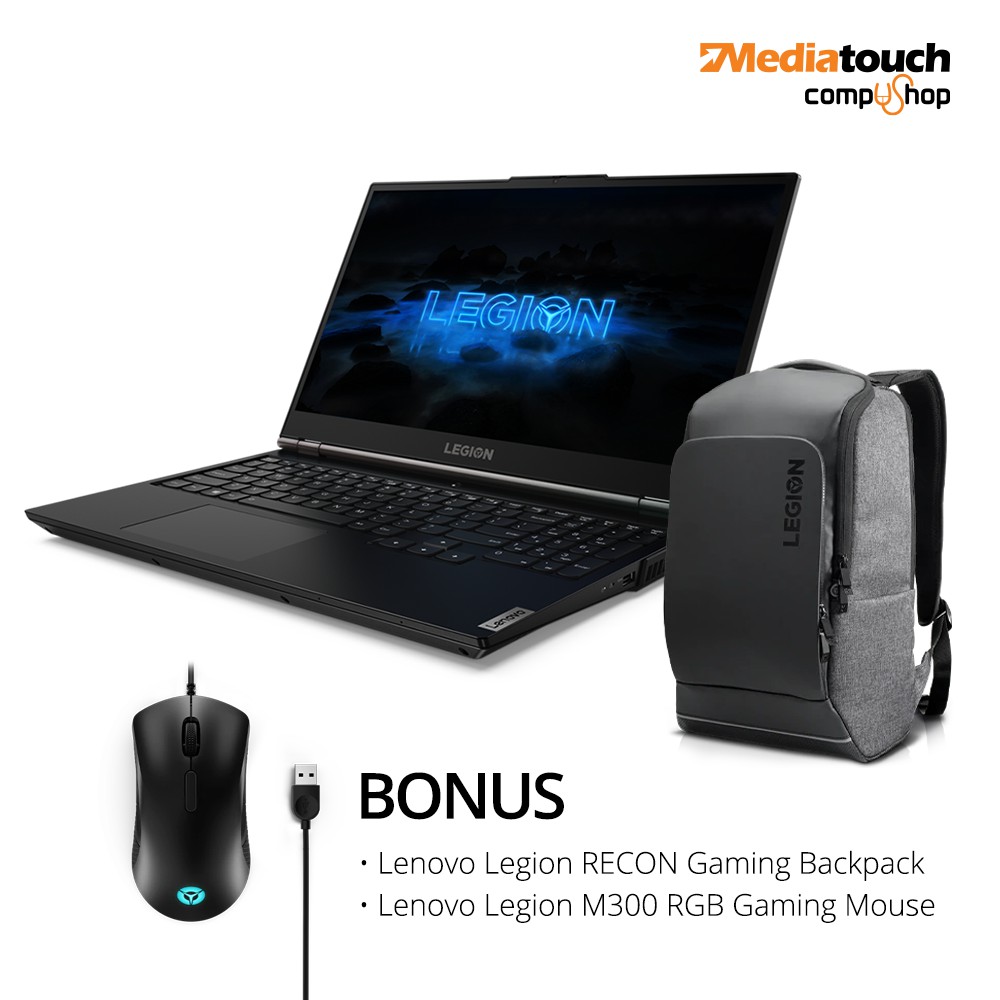 Lenovo Legion 5 15ARH05H Ryzen 5 4600H / RTX2060-6GB/16GB-DDR4 / 512GB SSD /15,6" FHD / Win10