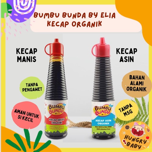 BUMBU BUNDA by elia Kecap Organik | Saos Tiram Organik | Kecap asin Organik | Kecap Sehat Organik | Kecap Ikan Organik |Minyak Wijen Organik | Saos Tiram Organik