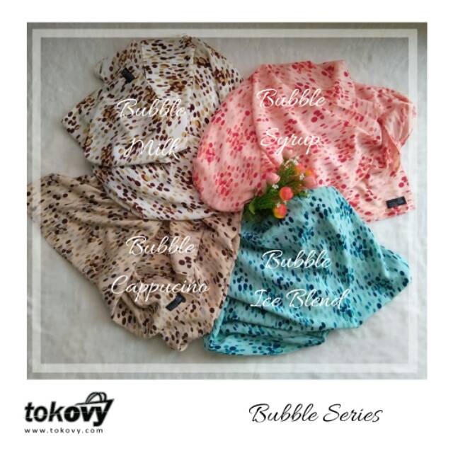 Jilbab segiempat motif syari / Hijab segiempat lebar