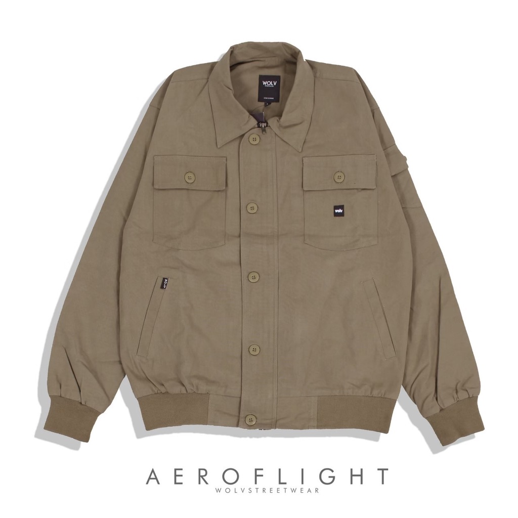 Jaket Aero Flight Original // Jaket Bomber Brand Lokal Bandung Terlaris