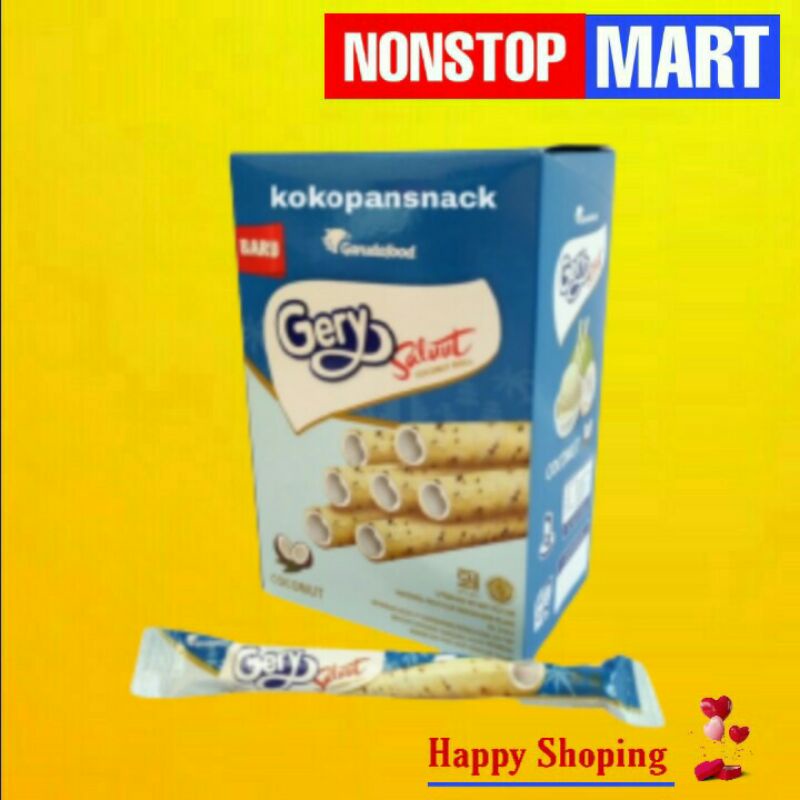 

GERY SALUT ROLL rasa kelapa isi 24 pcs