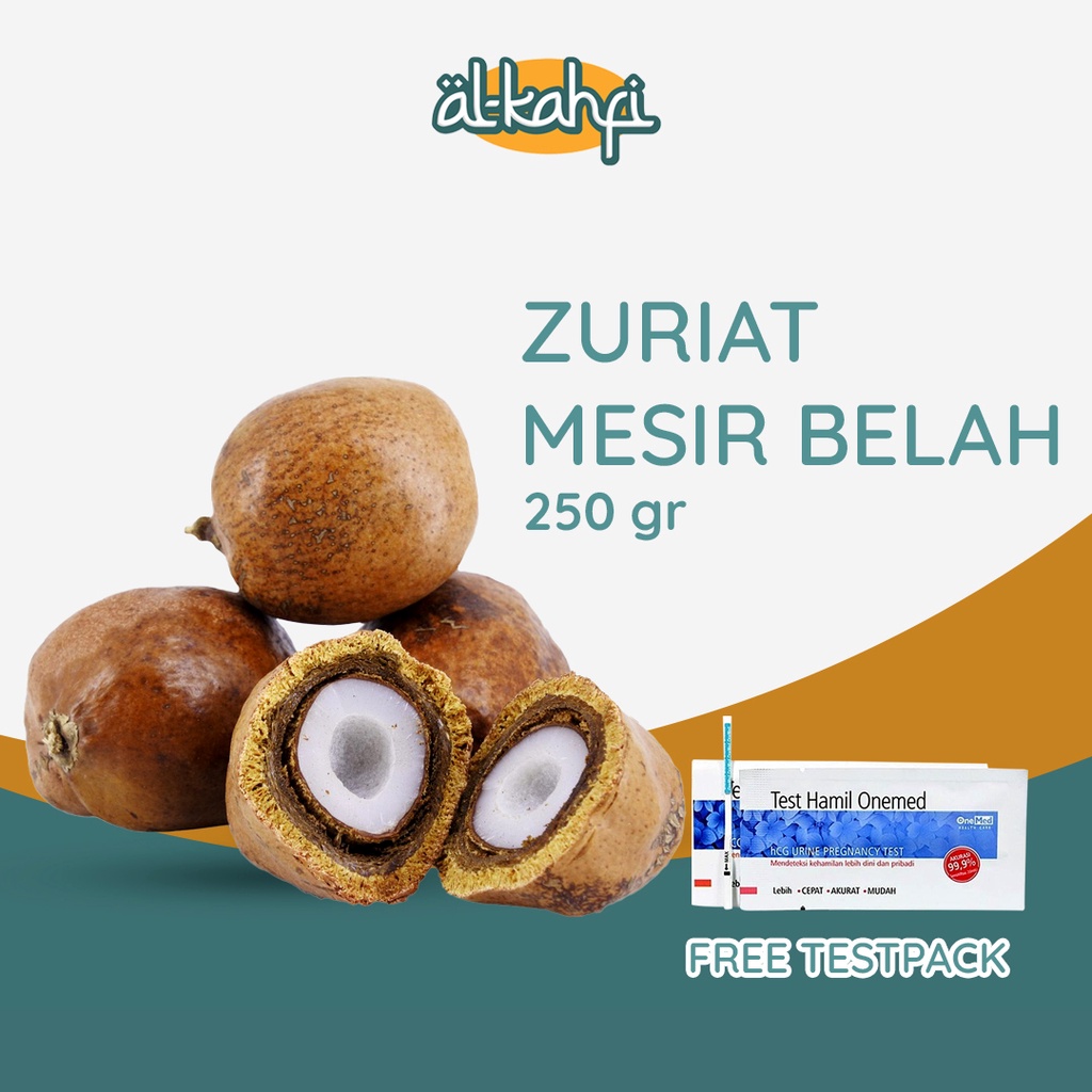 

Buah Zuriat Mesir Belah 250 Gram Promil Free Test Pack Original Doum Mesir
