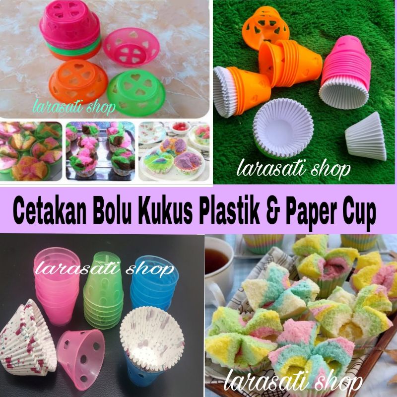 Cetakan Bolu Kukus Plastik & Paper Cup