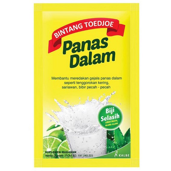 

Bintang Toedjoe Panas Dalam - Biji Selasih - 1 Sachet