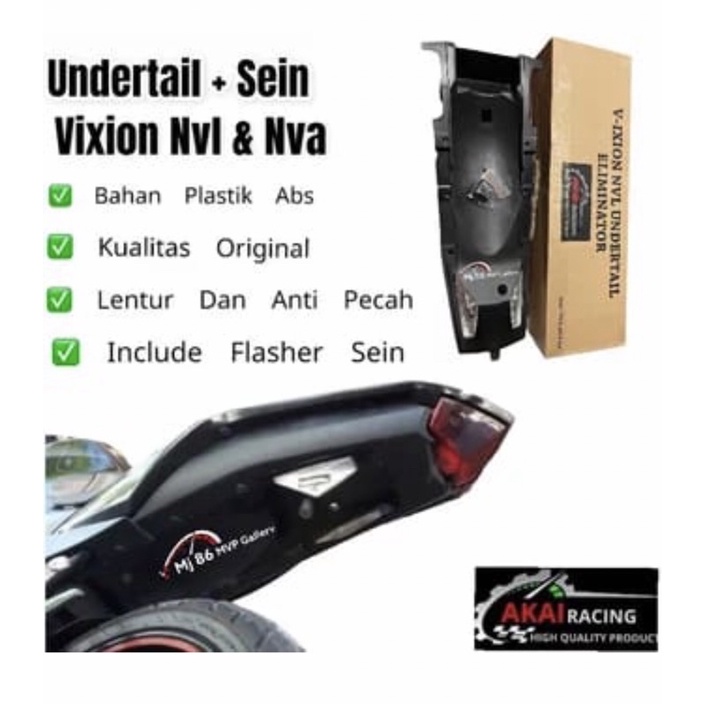 UNDERTAIL VIXION NEW NVL NVA SELANCAR FENDER VIXION NEW LIGTHING-VIXION NEW ADVANCE GMA