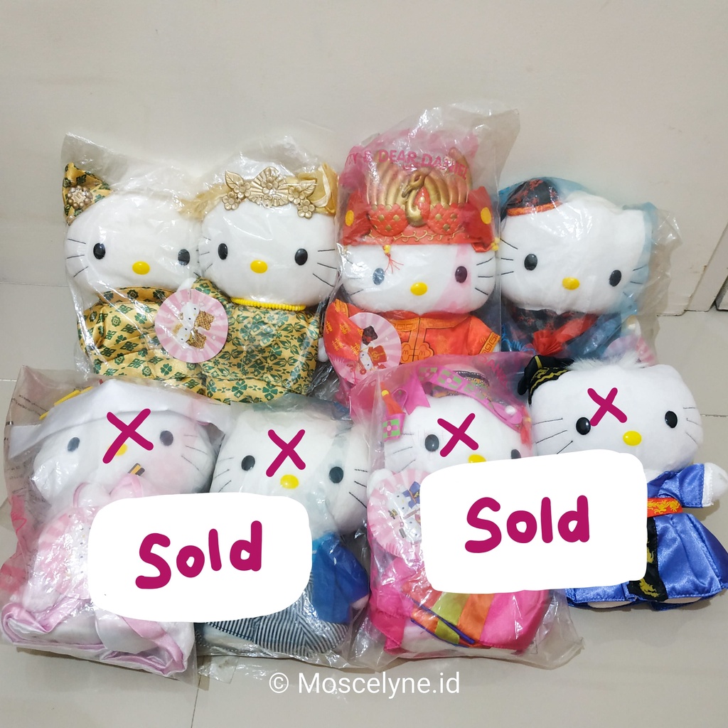 Boneka Hello Kitty McD - Wedding Set [PL]