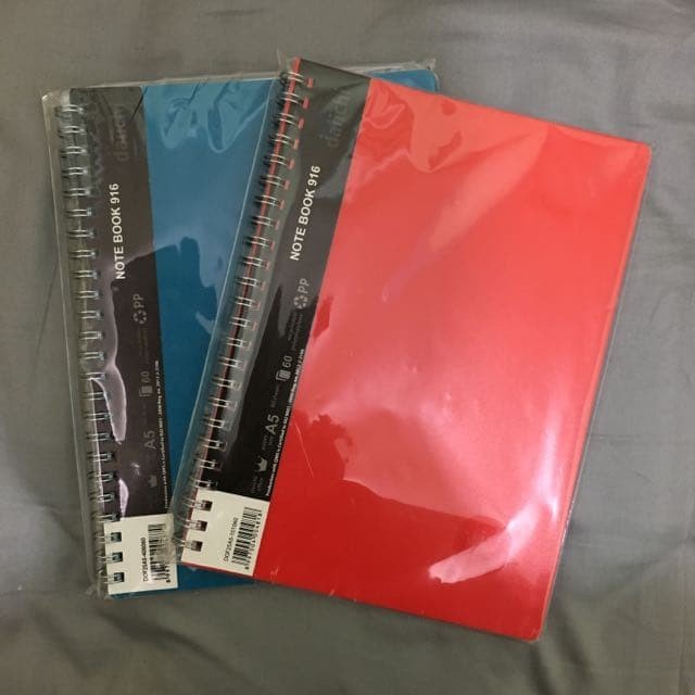 

Gaya Note Book / Ring / Memo Buku Diary Catatan Daiichi B5 Diskon