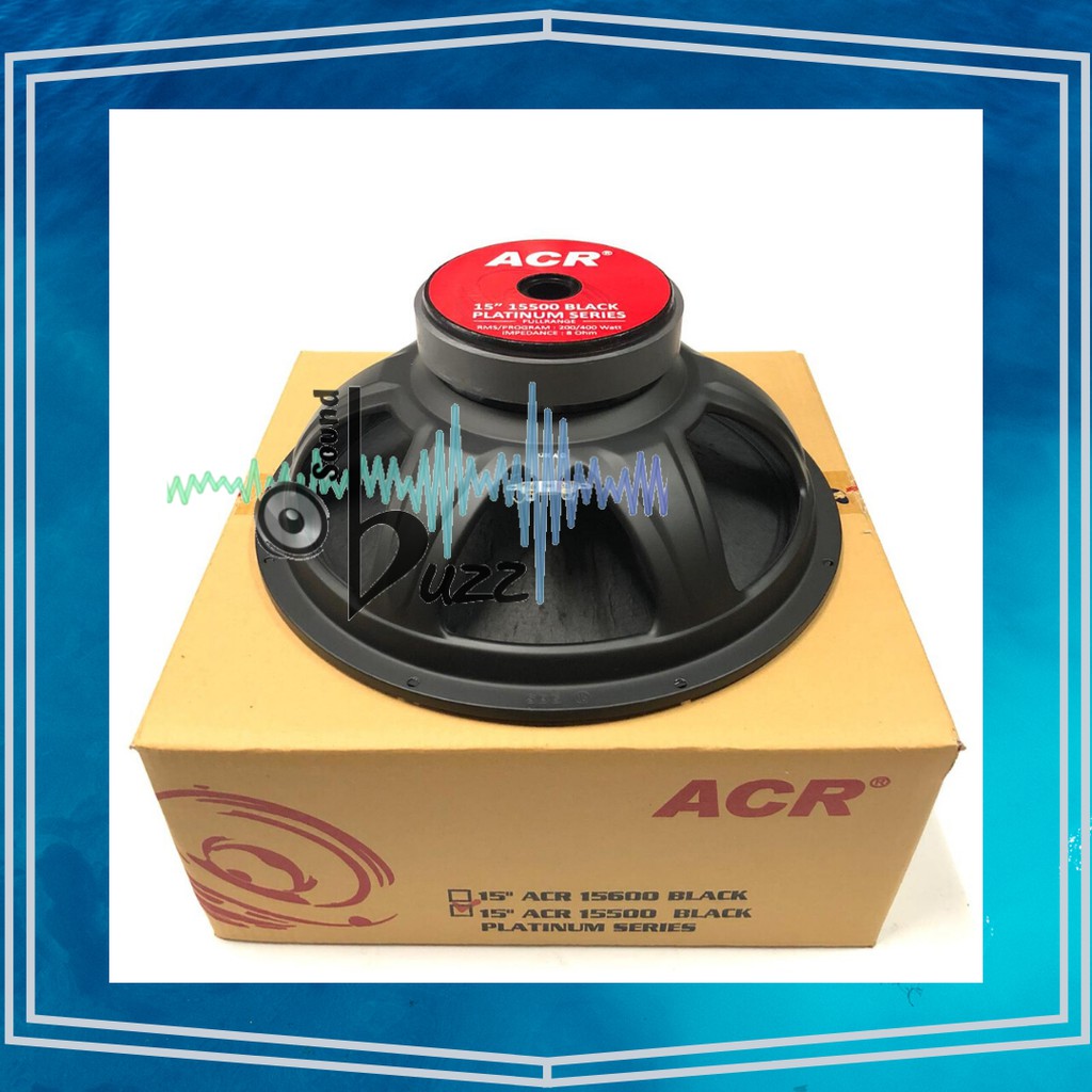 Speaker ACR 15 inch 15500 Black Platinum Series ACR15500