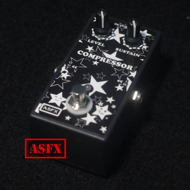 Efek gitar Compressor ASFX murah pedal stompbox kompresor AS Effect