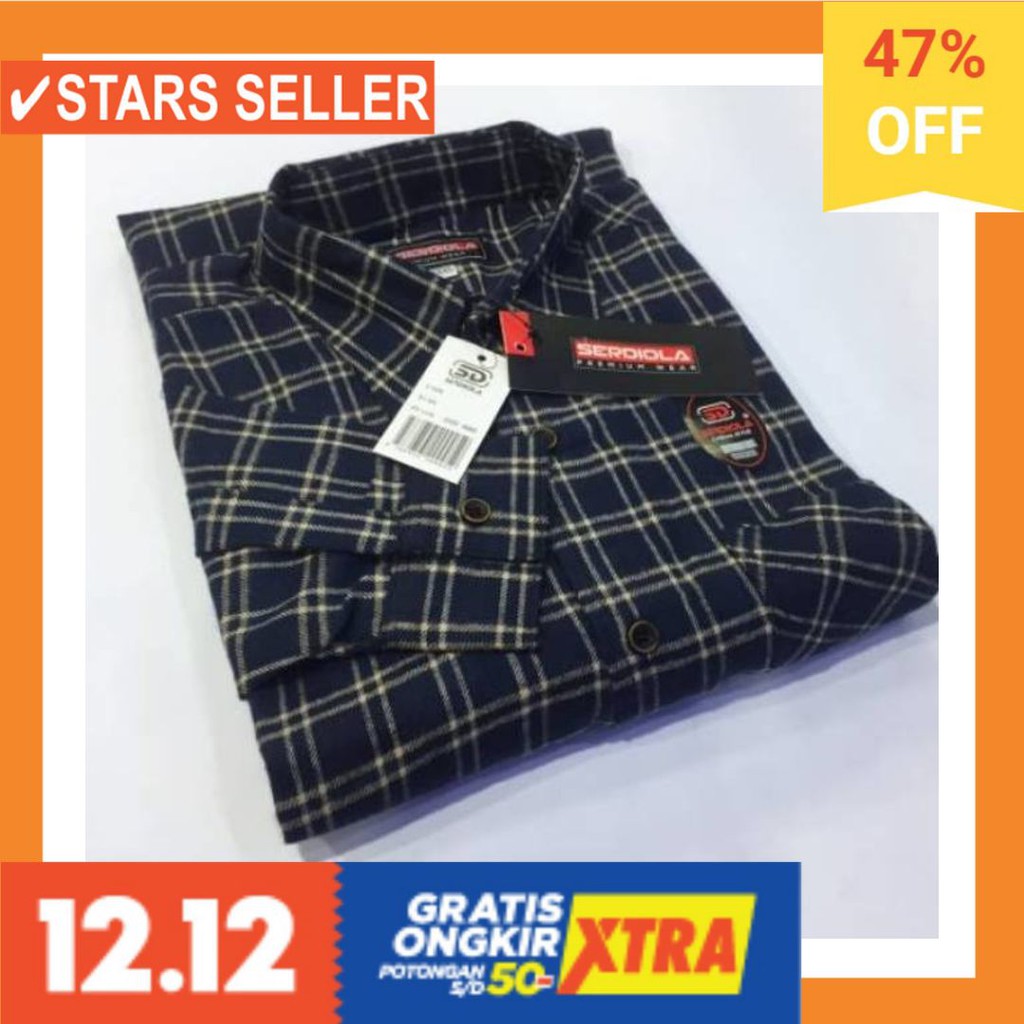 BAJU COWOK BUAT KERJA KULIAH BATIK ALISAN MURAH / baju kemaja kotak-kotak/kemeja panjang pria