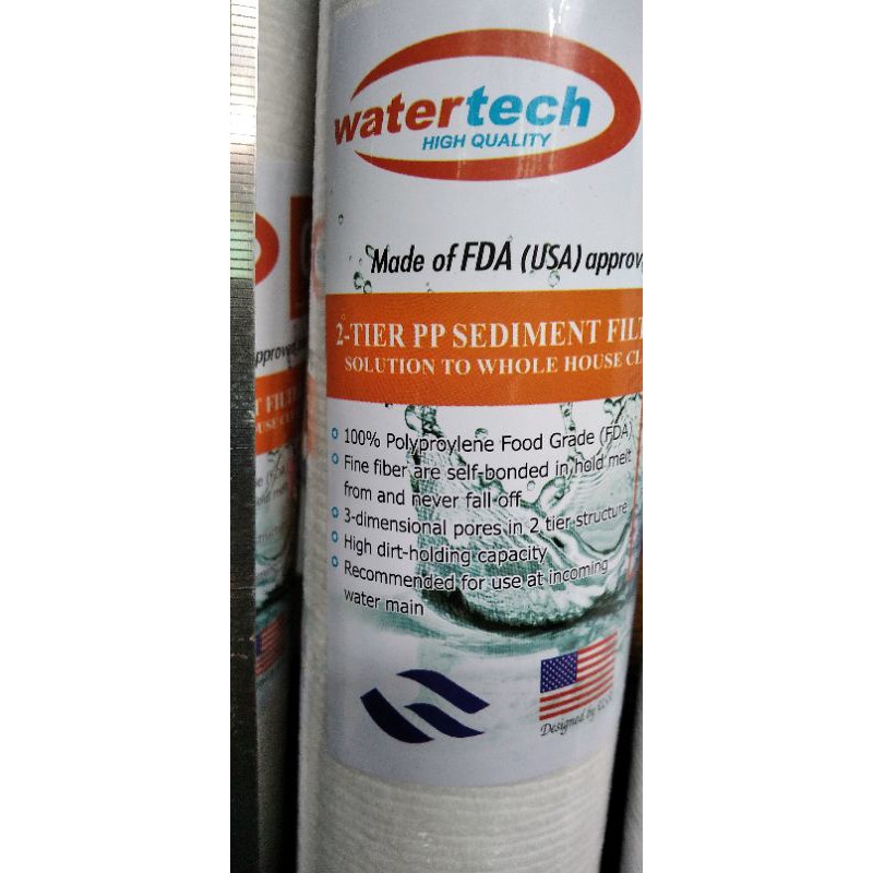 refill filter air Watertech sedimen 10in 03mikron